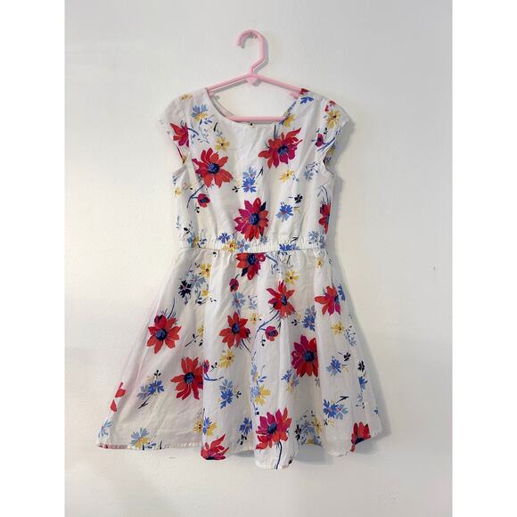 GAP Girls Floral Dress Size M 8 Pretty Everyday Style - Picture 1 of 6